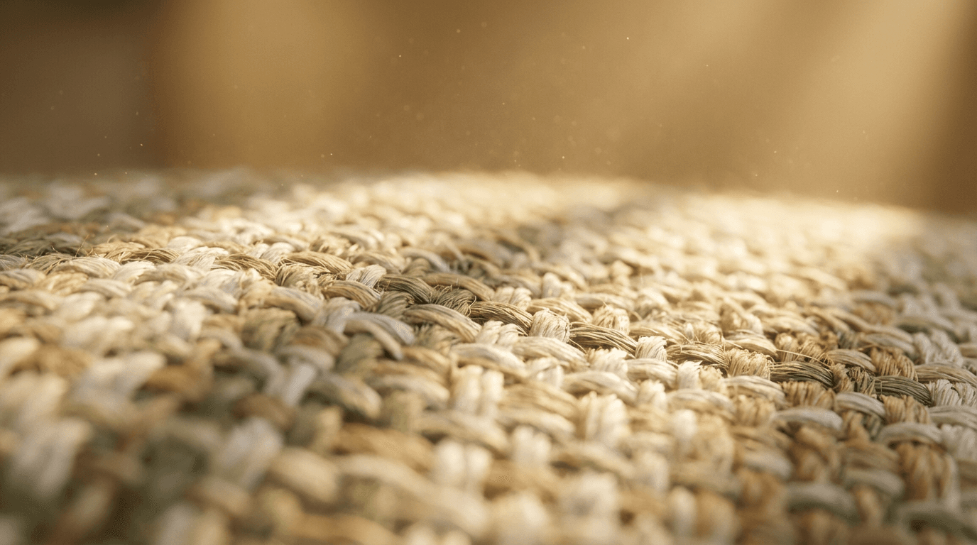 EcoPentra AI-generated clothing layered over natural driftwood and stone materials, showcasing textile and material contrast