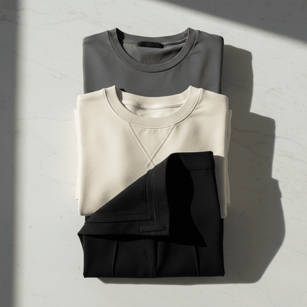 AI-generated clothing piece with geometric design